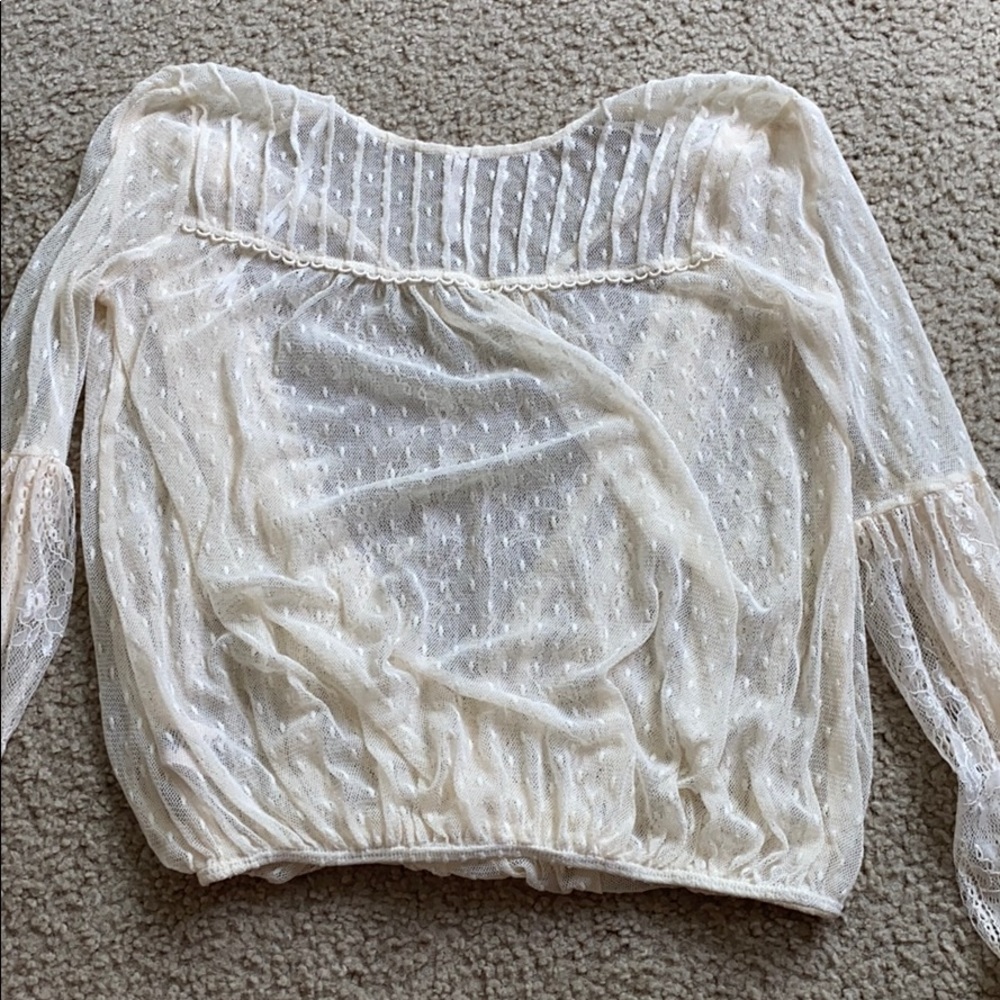 Free people lace blouse - Picture 5 of 6